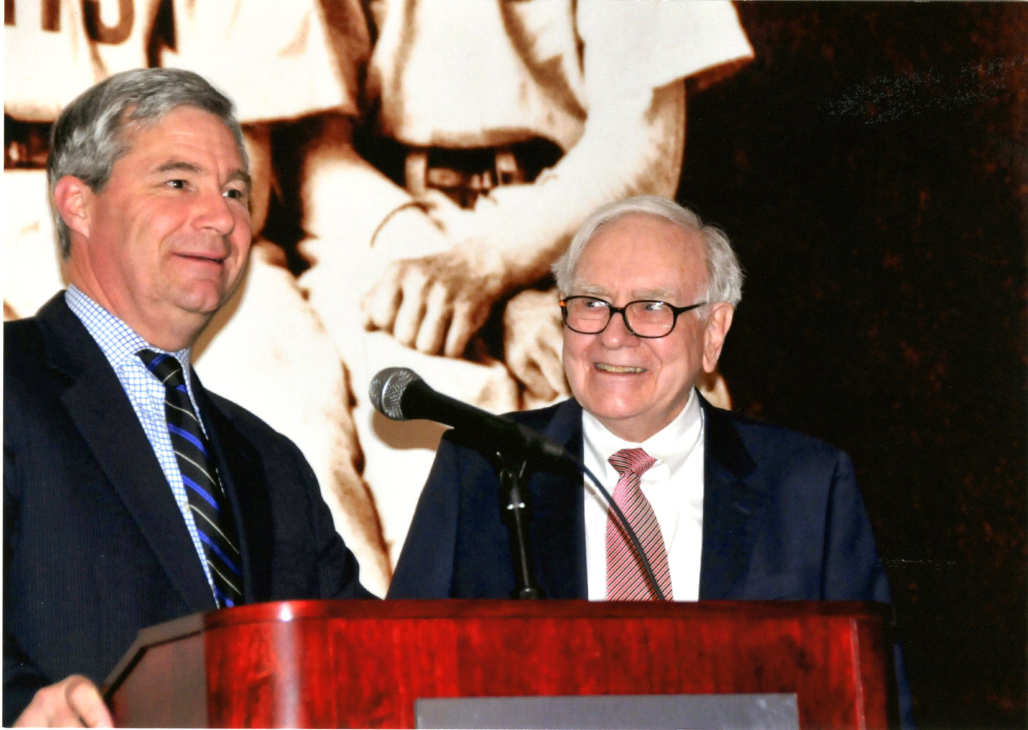 Senator Sheldon Whitehouse and Warren Buffett