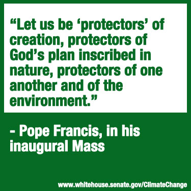 Religious Leaders and Faith-Based Orgs on Climate Change